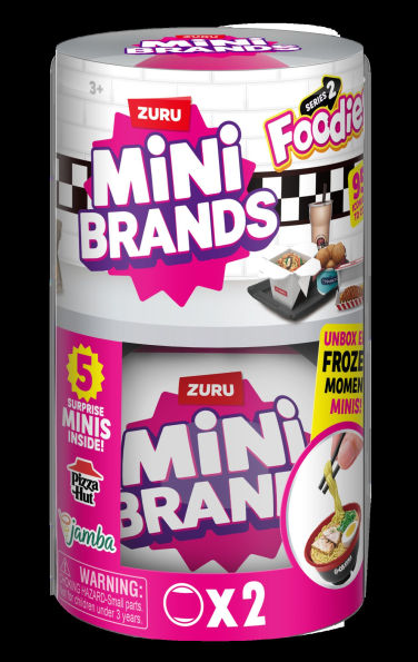 Foodie Mini Brands Series 2 Capsule 2 Pack by ZURU(E-B00KS) DIGITAL BOOK