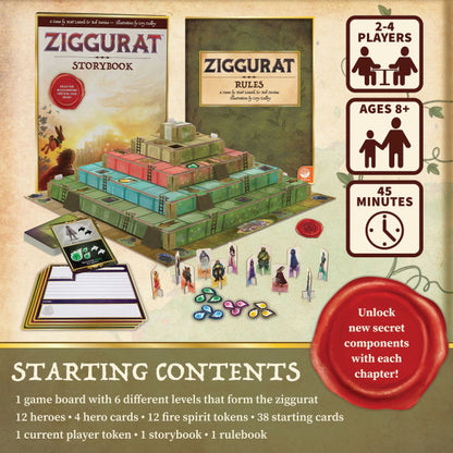 Ziggurat: A Legacy Adventure Game by Matt Leacock & Rob Daviau