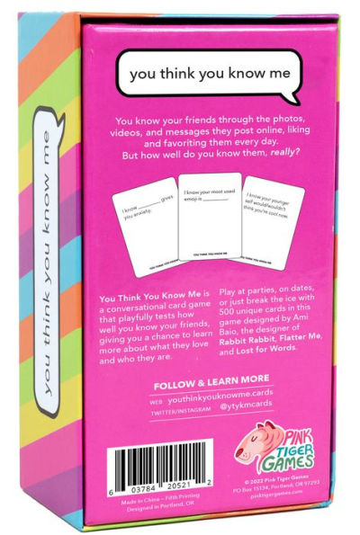 You Think You Know Me by Ami Baio(E-B00KS) DIGITAL BOOK