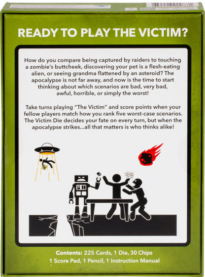 Worst-Case Scenario Apocalypse Card Game by Moose Games