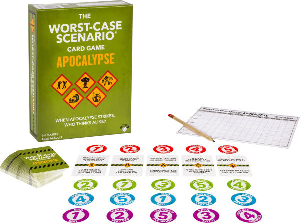 Worst-Case Scenario Apocalypse Card Game by Moose Games