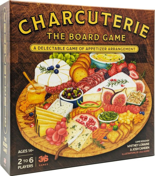 Charcuterie: The Board Game by Josh Camden and Whitney Loraine(E-B00KS) DIGITAL BOOK