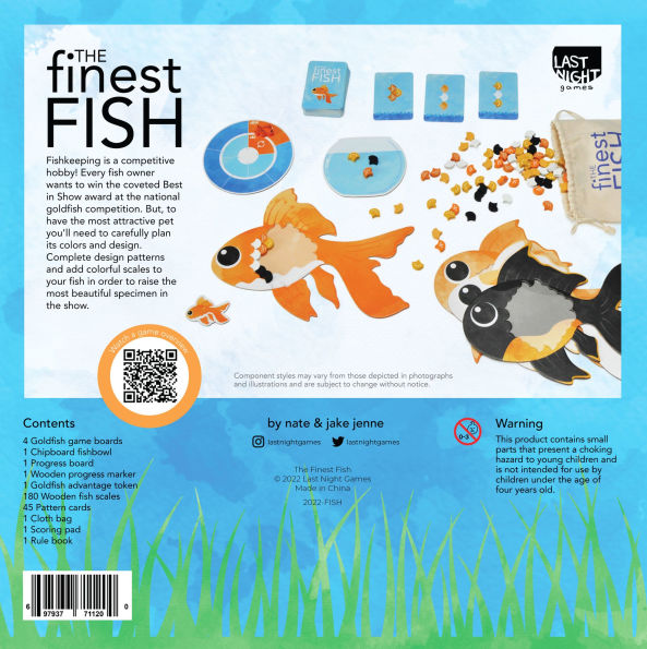 Finest Fish by Nathan Jenne and Jake Jenne (B&N Game of the Month)(E-B00KS) DIGITAL BOOK
