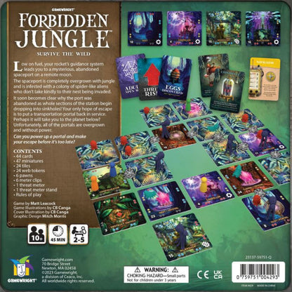 Forbidden Jungle by Matt Leacock(E-B00KS) DIGITAL BOOK
