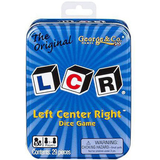 LCR? Left Center Right Dice Game Blue Tin Original by George & Company LLC(E-B00KS) DIGITAL BOOK