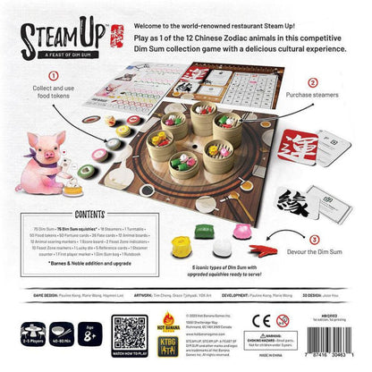 Steam Up A Feast of Dim Sum (B&N Exclusive Edition) (2023 B&N Game of the Year) by Pauline Kong, Haymen Lee and Marie Wong(E-B00KS) DIGITAL BOOK