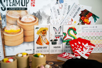 Steam Up A Feast of Dim Sum (B&N Exclusive Edition) (2023 B&N Game of the Year) by Pauline Kong, Haymen Lee and Marie Wong(E-B00KS) DIGITAL BOOK