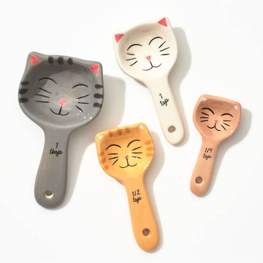 Kitty Measuring Spoons(E-B00KS) DIGITAL BOOK