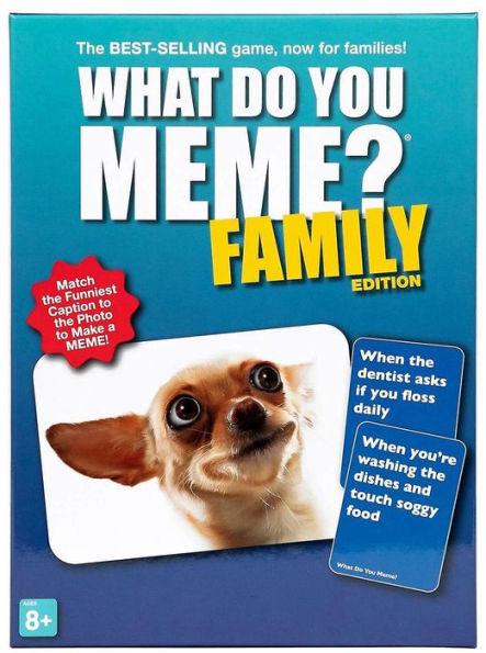 What Do You Meme Family Edition Game by Elliot Tebele