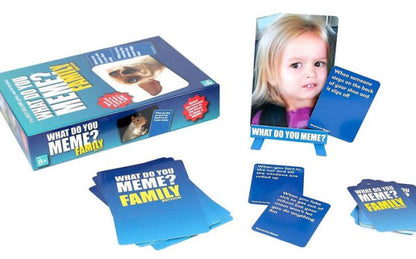 What Do You Meme Family Edition Game by Elliot Tebele
