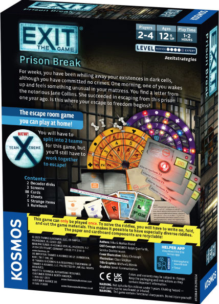 EXIT: Prison Break by Inka Brand, Markus Brand(E-B00KS) DIGITAL BOOK