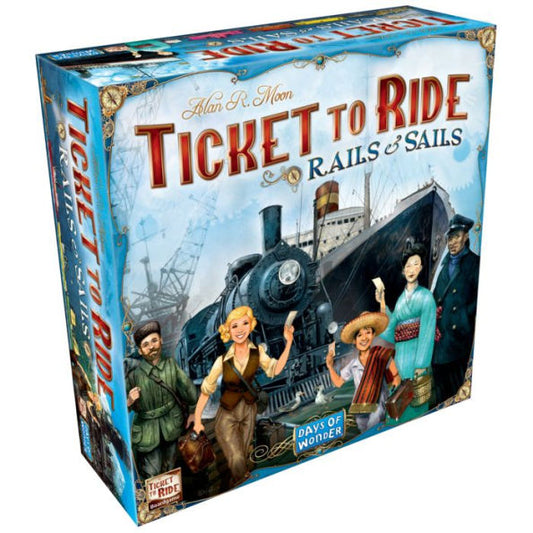 Ticket to Ride: Rails & Sails by Alan R. Moon