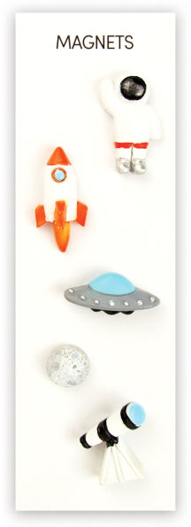 Space Exploration Magnets Set of 5(E-B00KS) DIGITAL BOOK