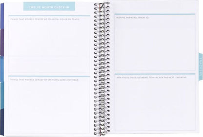 A5 Budget Planner by Erin Condren, Silver/Coiled Circle Geometric(E-B00KS) DIGITAL BOOK