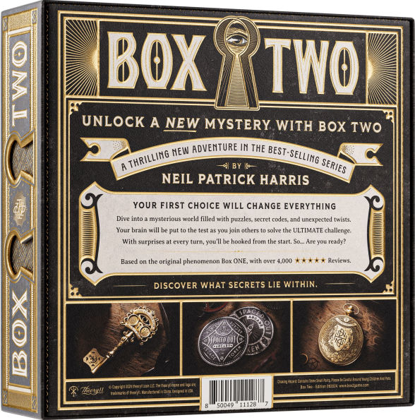 Box TWO by Neil Patrick Harris(E-B00KS) DIGITAL BOOK