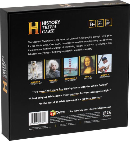 History Channel Trivia Game by Dyce Games(E-B00KS) DIGITAL BOOK