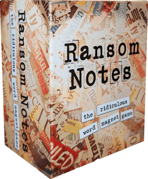 Ransom Notes The Ridiculous Word Magnet Game by Evan Katz, Josh Roberts(E-B00KS) DIGITAL BOOK
