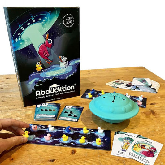 Abducktion: Weirdly Strategic Duck Kidnapping Game by Evan Katz, Josh Roberts(E-B00KS) DIGITAL BOOK