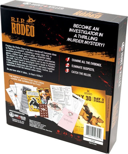 Hunt A Killer: R.I.P. at the Rodeo by K.C. Chaney(E-B00KS) DIGITAL BOOK