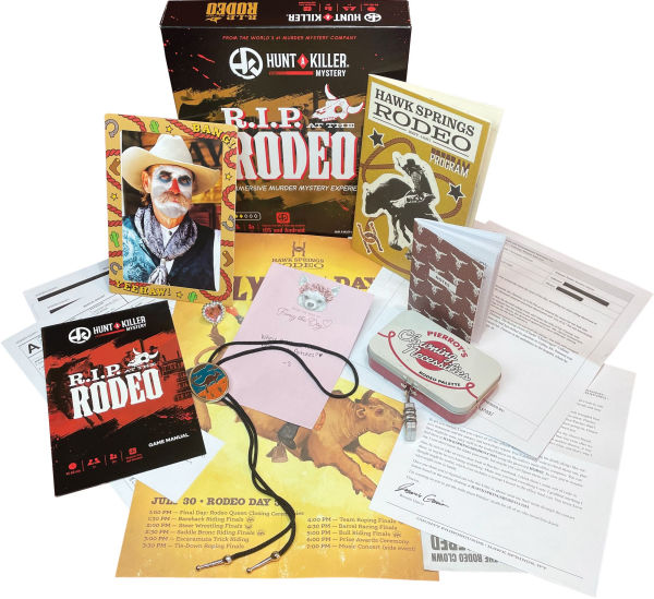 Hunt A Killer: R.I.P. at the Rodeo by K.C. Chaney(E-B00KS) DIGITAL BOOK