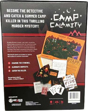 Hunt a Killer Camp Calamity by K.C. Chaney(E-B00KS) DIGITAL BOOK