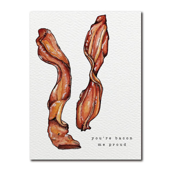 Bacon Me Proud Congratulations Card(E-B00KS) DIGITAL BOOK