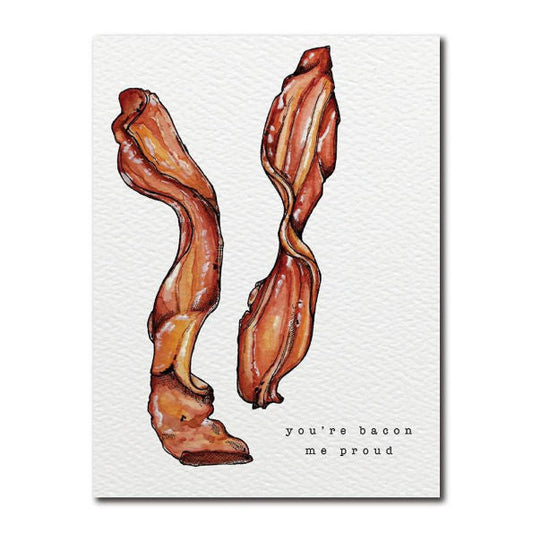 Bacon Me Proud Congratulations Card(E-B00KS) DIGITAL BOOK