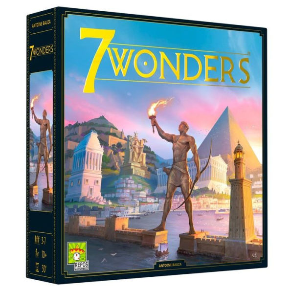 7 Wonders New Edition Strategy Game by Antoine Bauza