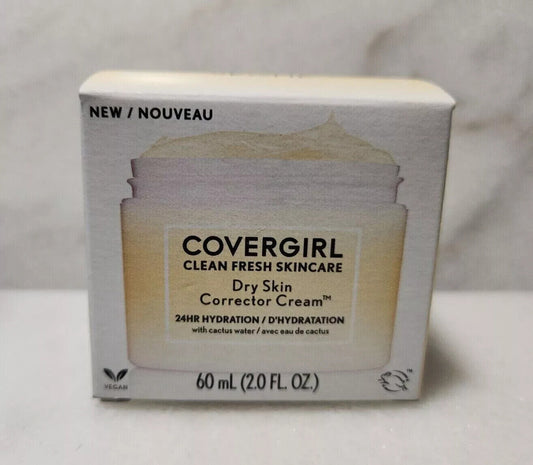 CoverGirl Clean Fresh Skincare Dry Skin Corrector Cream -2.0 Fl Oz