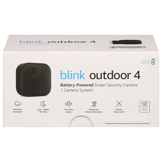 Blink Security Camera, Smart, Battery-Powered