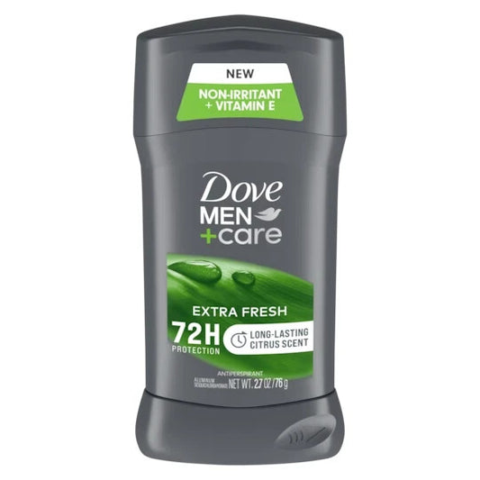 Dove Men + Care 72 Hour Protection Antiperspirant Extra Fresh 2.7 Oz Pack of 1