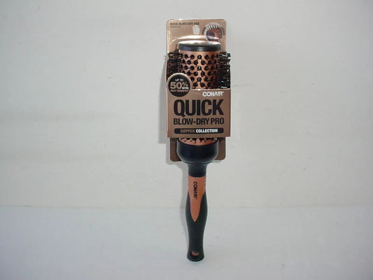 Conair Quick Blow-Dry Pro Copper Collection Porcupine Round Brush