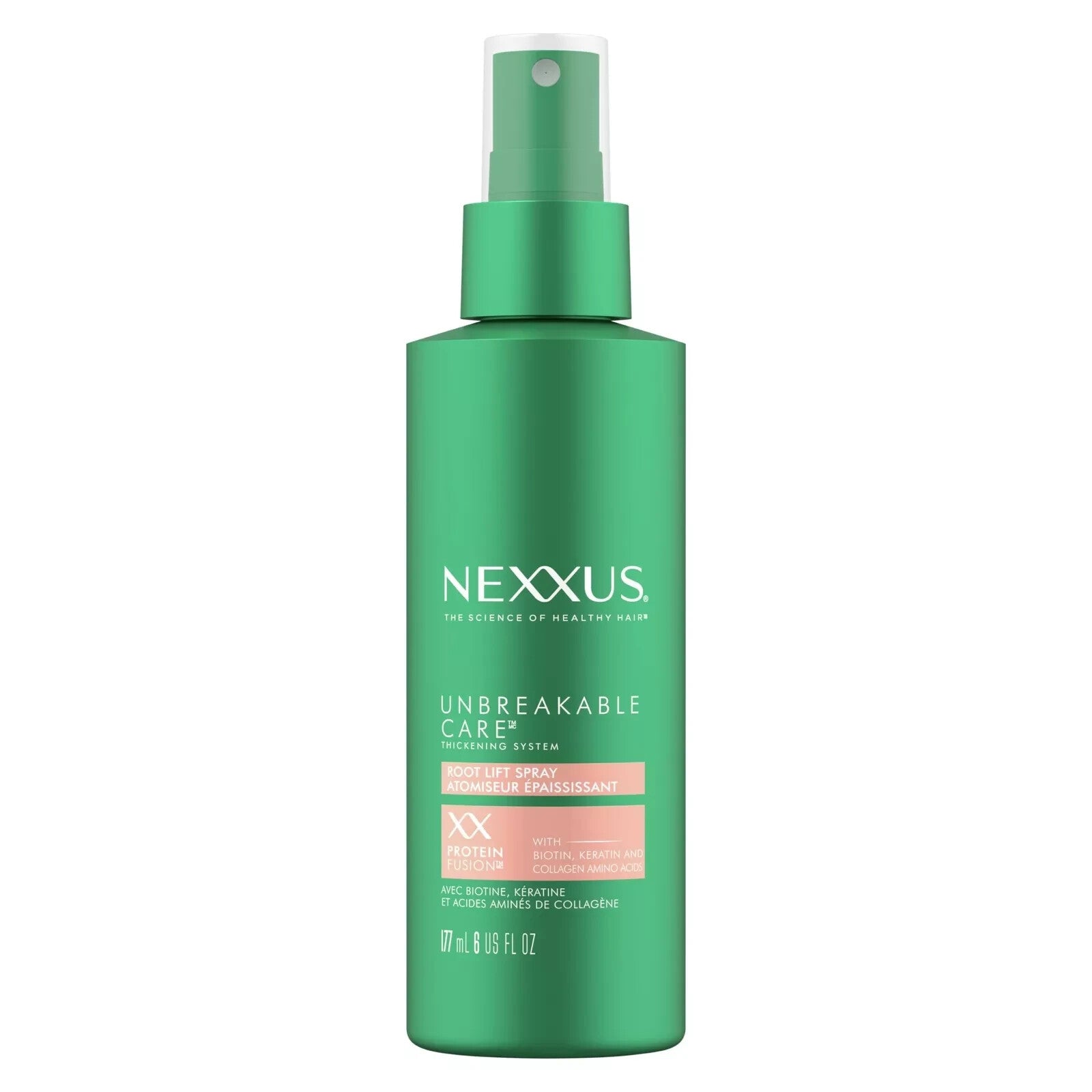 Nexxus Root Lift Thickening Spray Unbreakable Care 6 oz