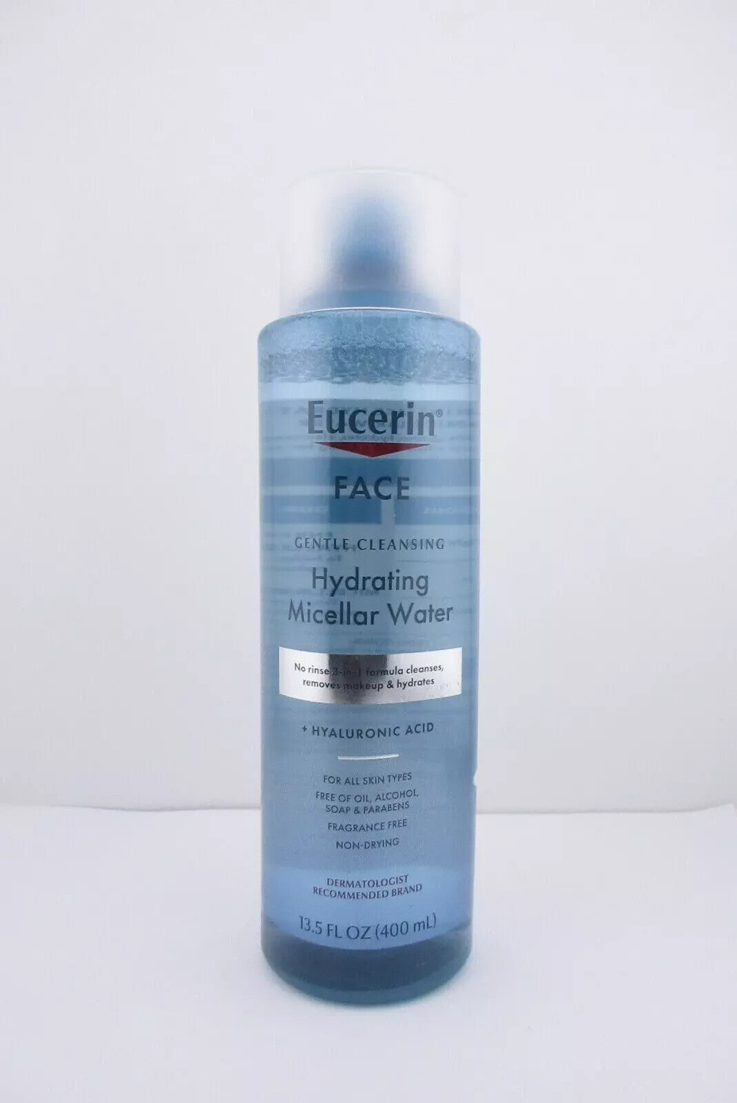 Eucerin FACE Hydrating Micellar Water, FRAGRANCE FREE, 13.5 fl oz - FREE SHIPP