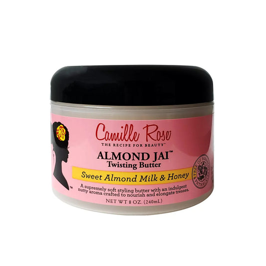 Camille Rose Almond JAI Twisting Butter Sweet Almond Milk & Honey 8 Oz.