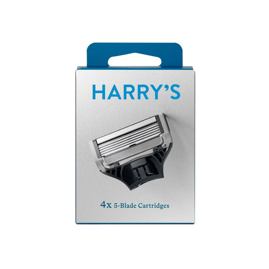 Harry's 5-Blade Men's Razor Blade Refills - 4pk - Compatible with All Harry's an