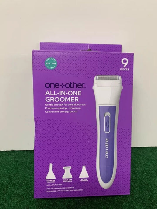 One+Other All In One Cordless Wet/Dry All-In-One Groomer-9 Piece Set-New