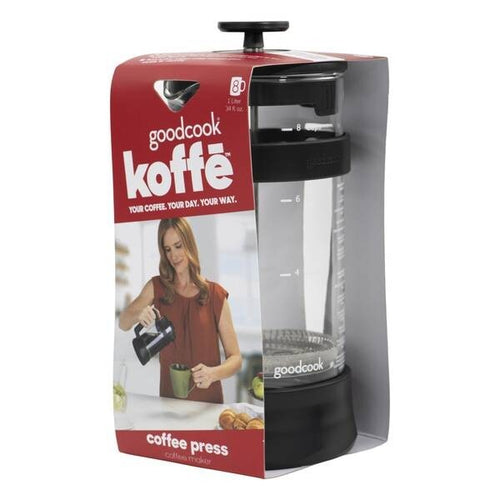 Goodcook koffe French Press Coffee Tea Maker Black 34oz