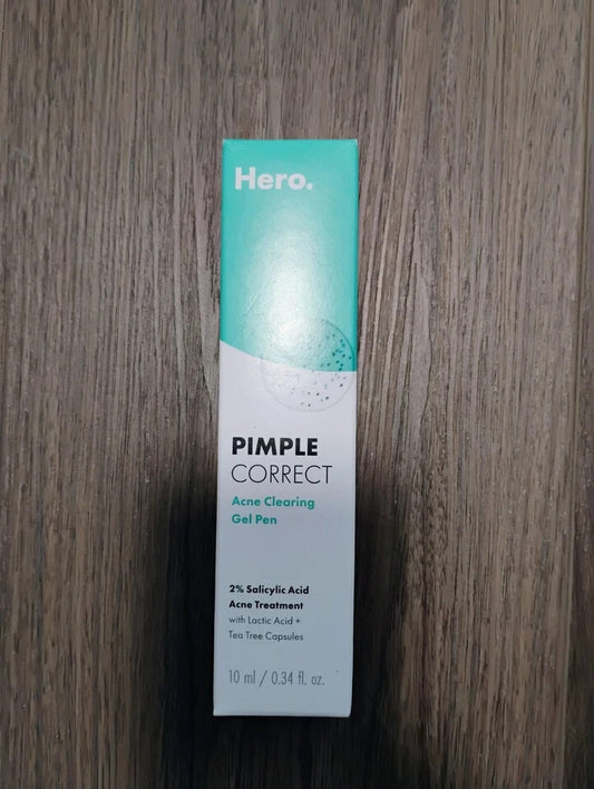Hero Cosmetics Pimple Correct Acne Clearing Gel Pen - 0.34 fl oz EXPIRY 01-2026