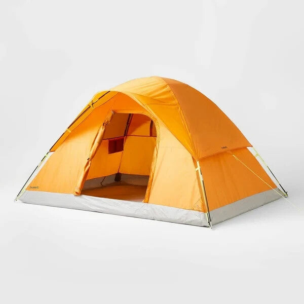 Embark 4 Person Dome Camping Tent - Rust