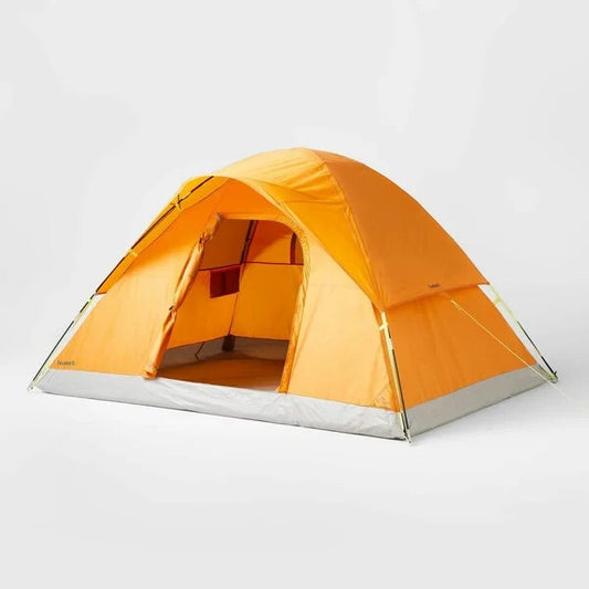 Embark 4 Person Dome Camping Tent - Rust
