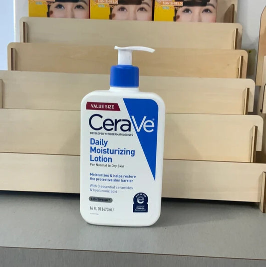CeraVe Daily Moisturizing Face & Body Lotion for Normal to Dry Skin, 16 oz.