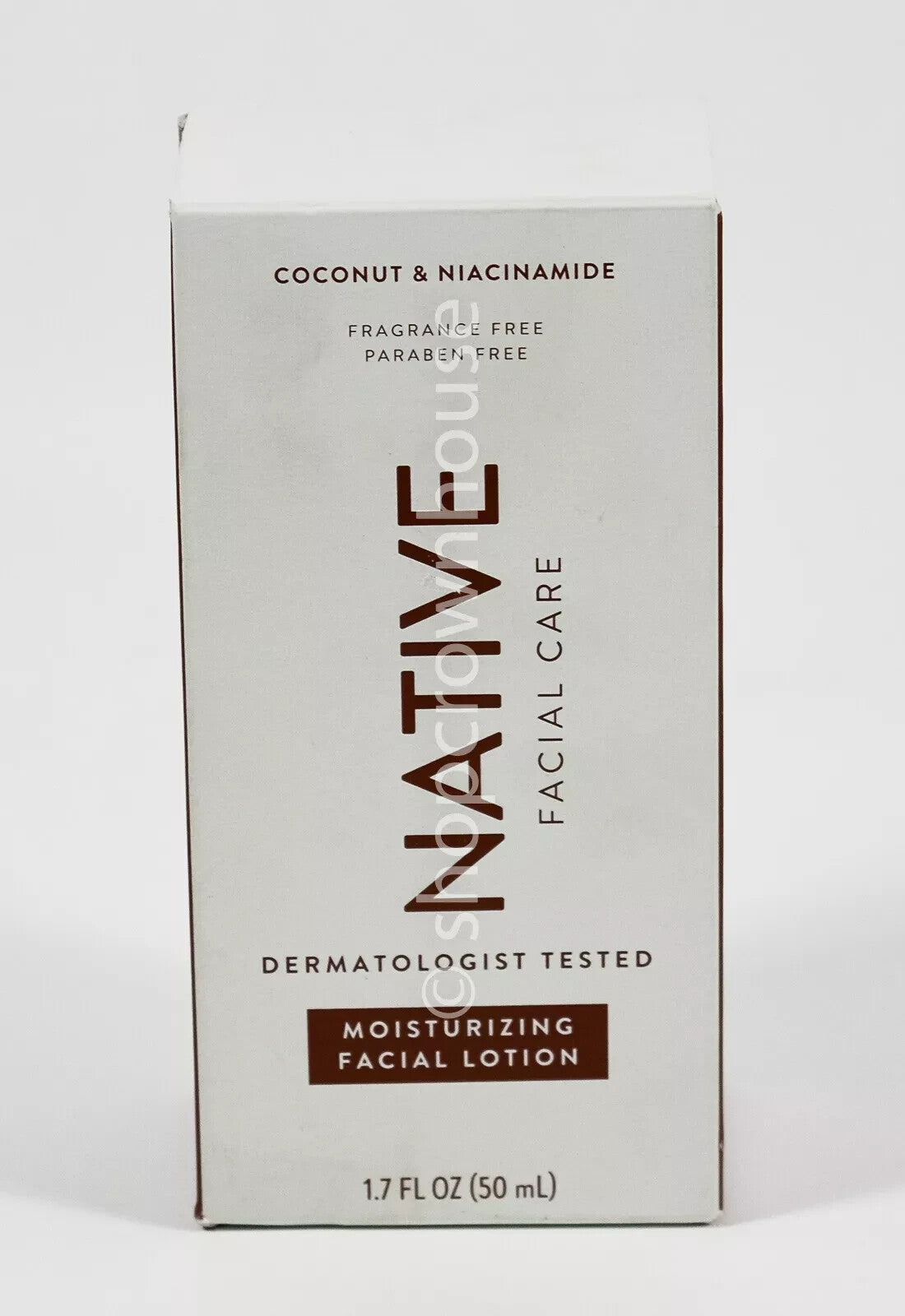 Native Facial Care MOISTURIZING LOTION 1.7oz Coconut + Niacinamide