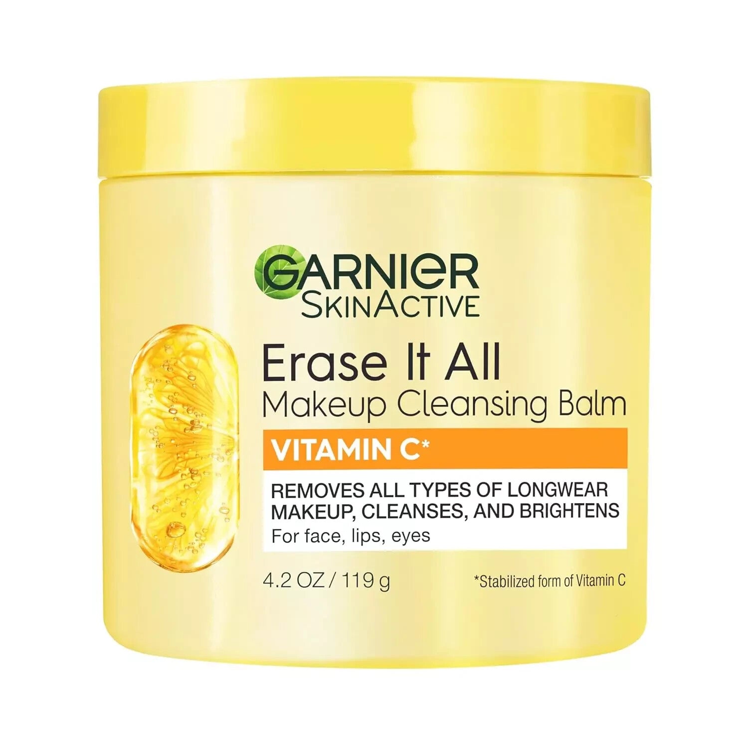 Erase It All Makeup Cleansing Balm with Vitamin C, Brightening Facial Cleanser