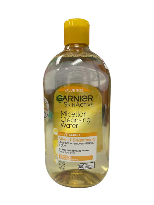 Garnier Skin Active Micellar Cleansing Water with Vitamin C, 23.7 oz