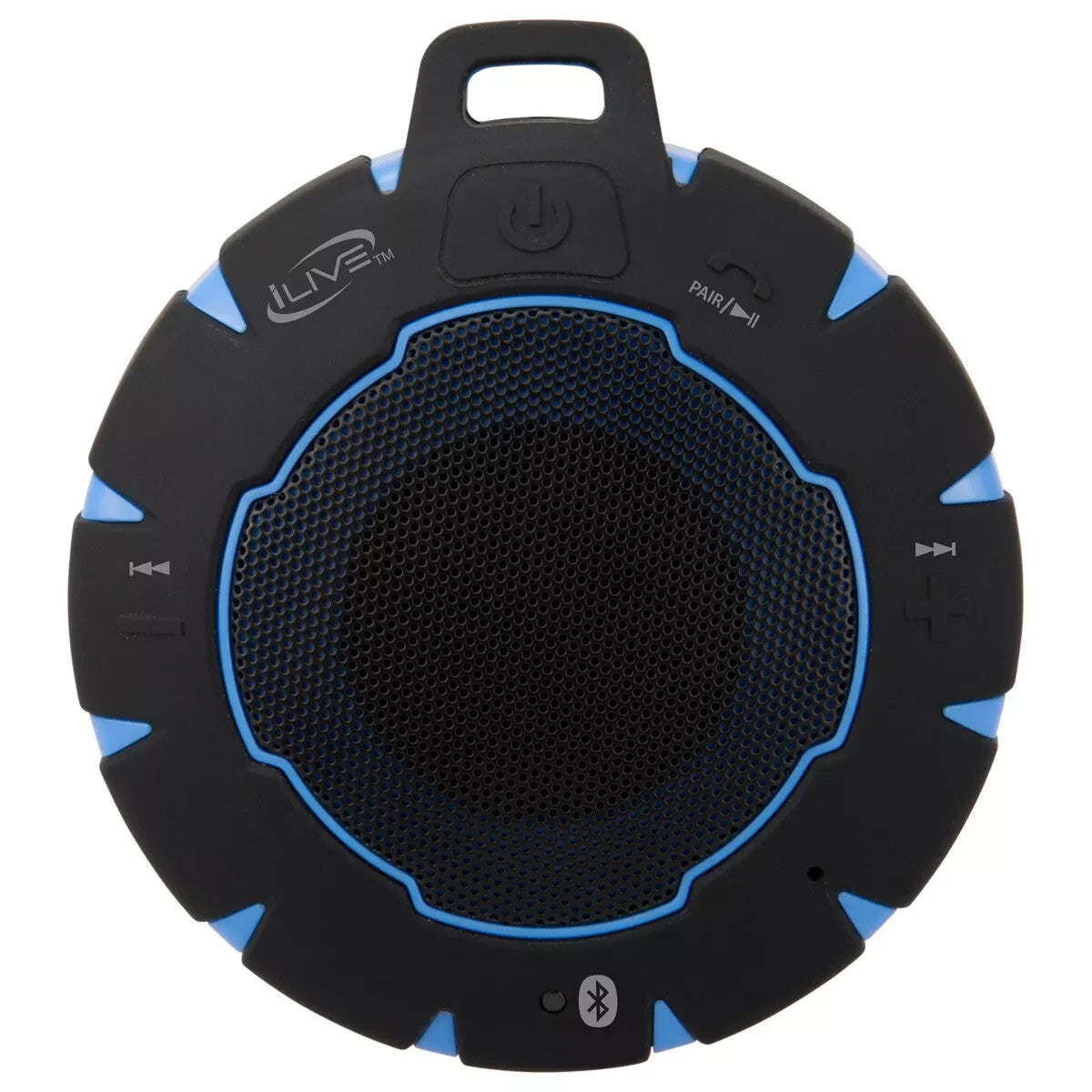 iLive Audio Waterproof, Sandproof, Shockproof Bluetooth Speaker with Speakerphon