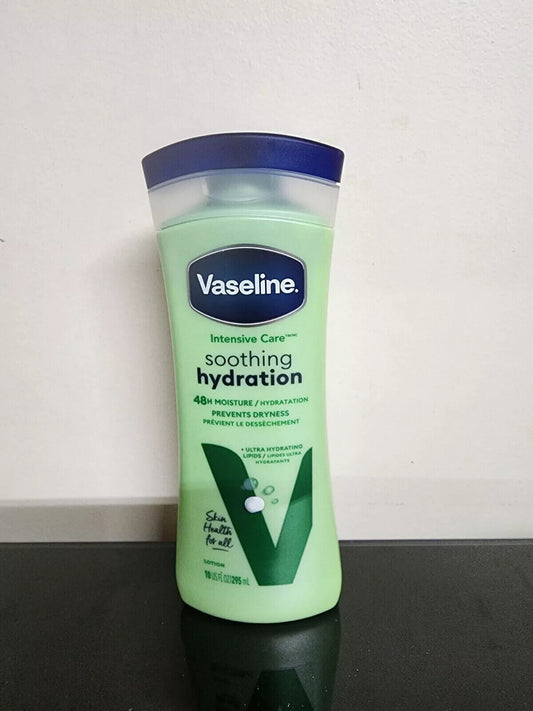 Vaseline Intensive Care Soothing Hydration Body Lotion 10 oz 48 Hour Moisture