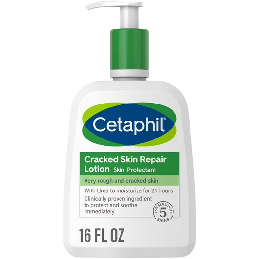 Cetaphil Cracked Skin Repair Lotion, 16 oz, For Very Rough & Cracked, Sensitive