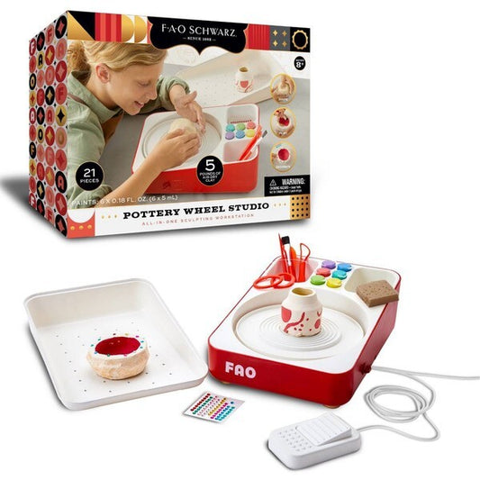 FAO Schwarz &#160;Pottery Wheel Studio All-In-One Sculpting Workstation