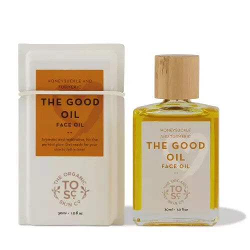 Organic Skin The Good Oil Honeysuckle & Turmeric Face Oil Natural Face Oil 1 oz